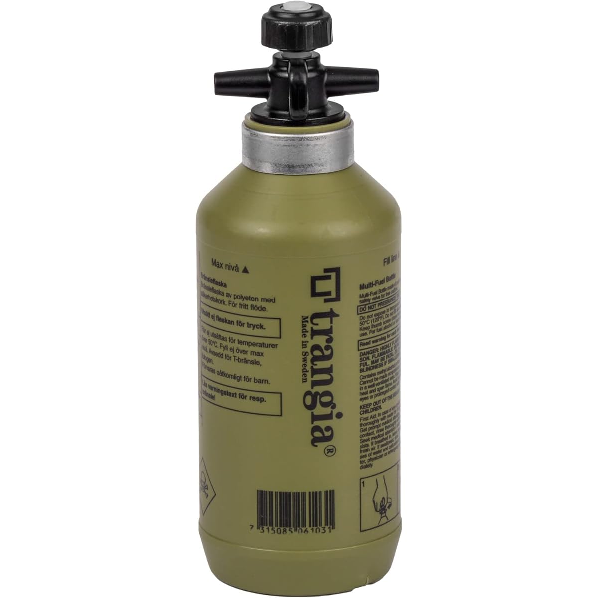 trangia Fuel Bottle 0.3L Fuel Bottle for Alcohol Burner