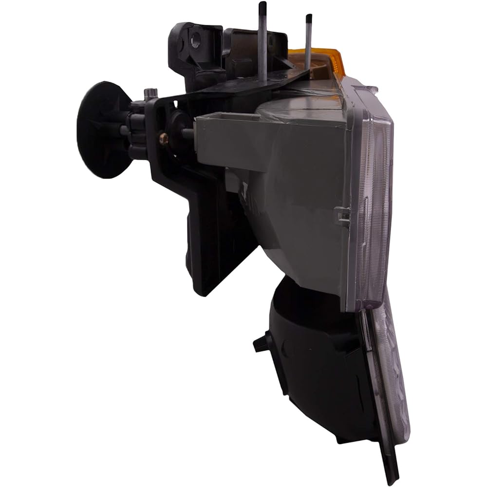 HEADLIGHTSDEPOT Chrome Halogen Head Light Chevrolet Blazer C/K 1500 2500 3500 Subarban 1500 2500 3500 Taho Compatible Driver and Head Lamp on the passenger side with a signal light