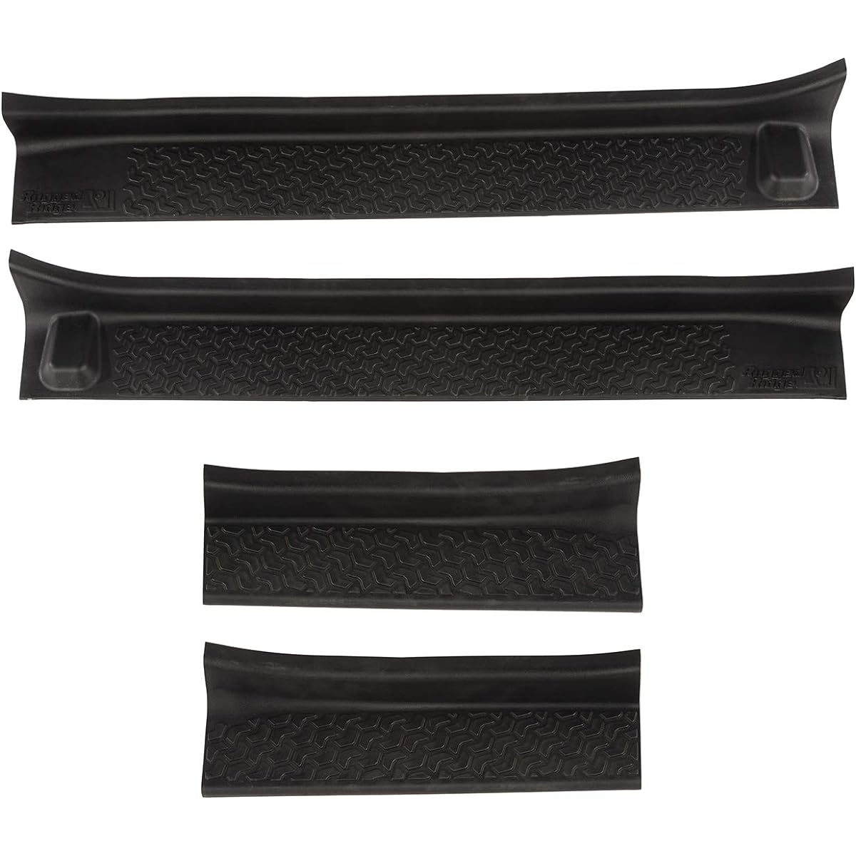 DoTry Guard All Terrain Front/Rear 4 Piece Set Black JEEP JT Gradiator 2020-2022 RuggedRidge genuine product