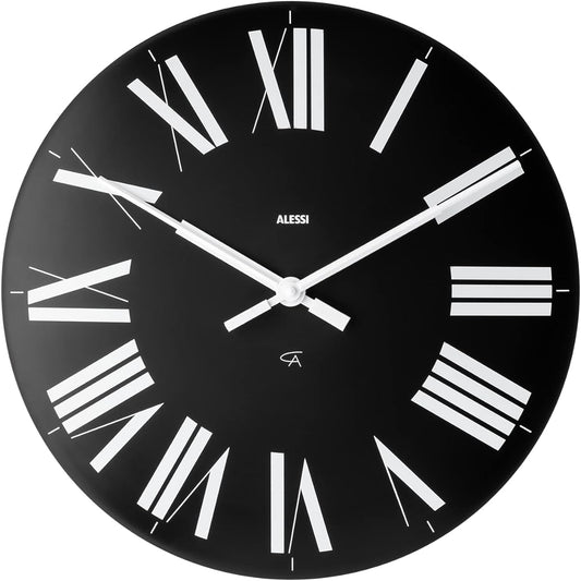 ALESSI Firenze Wall Clock Black 12 B