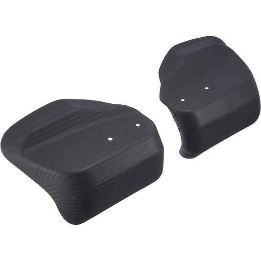 Motorcycle knuckle guard carbon style knuckle visor left and right set