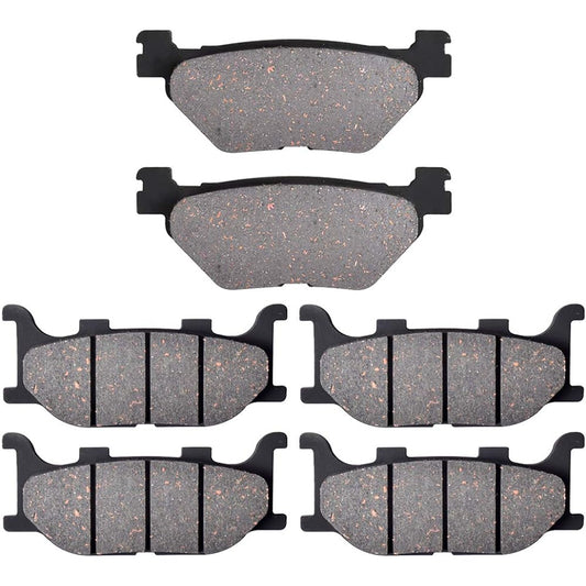 KYN Yamaha XVS 1300 V-Star 2007-2014 XVS1300 V-Star Tourer 2007 2008 2009 2010 2011 2012 2013 2014 Motorcycle Front Rear Brake Pad Organic Disc
