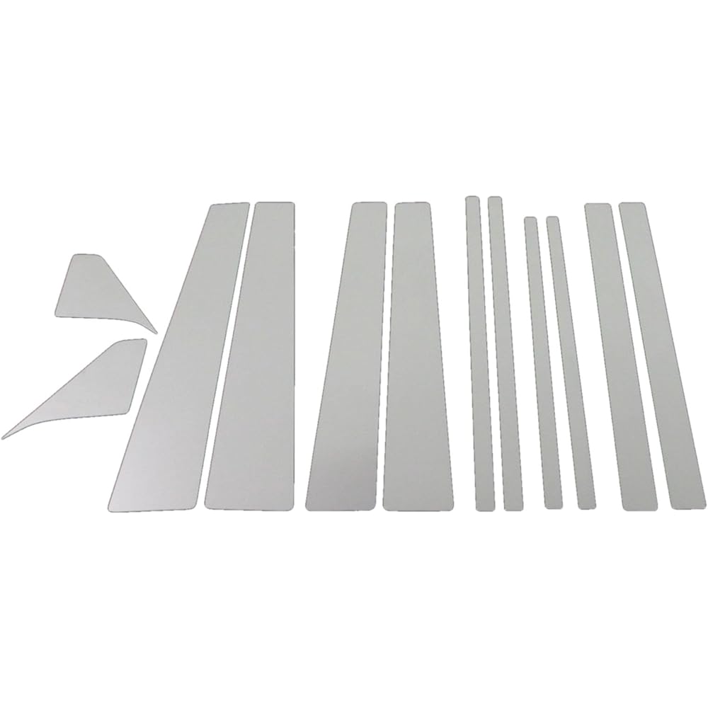 BRIGHTZ bB NCP30 series super mirror stainless steel pillar panel 12PC without visor [PIL-SIL-005] 1203