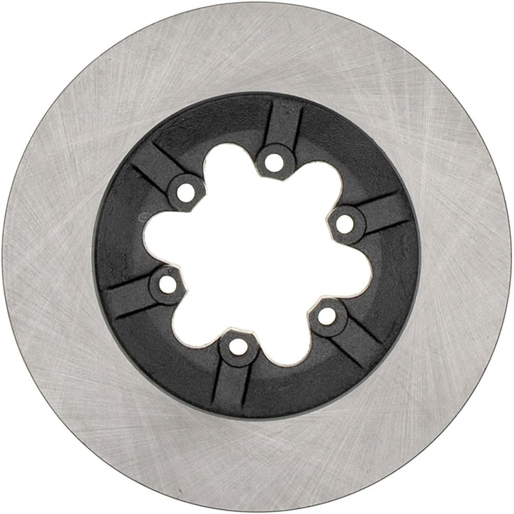 ACDelco 18A2637A Advantage Non-Coated Front Disc Brake Rotor