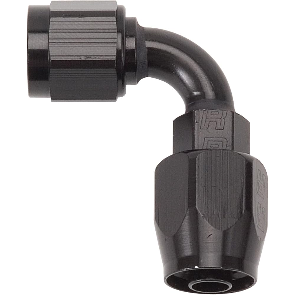 Russell 610185 Black 10-An 90 ° Full Flow Hose End
