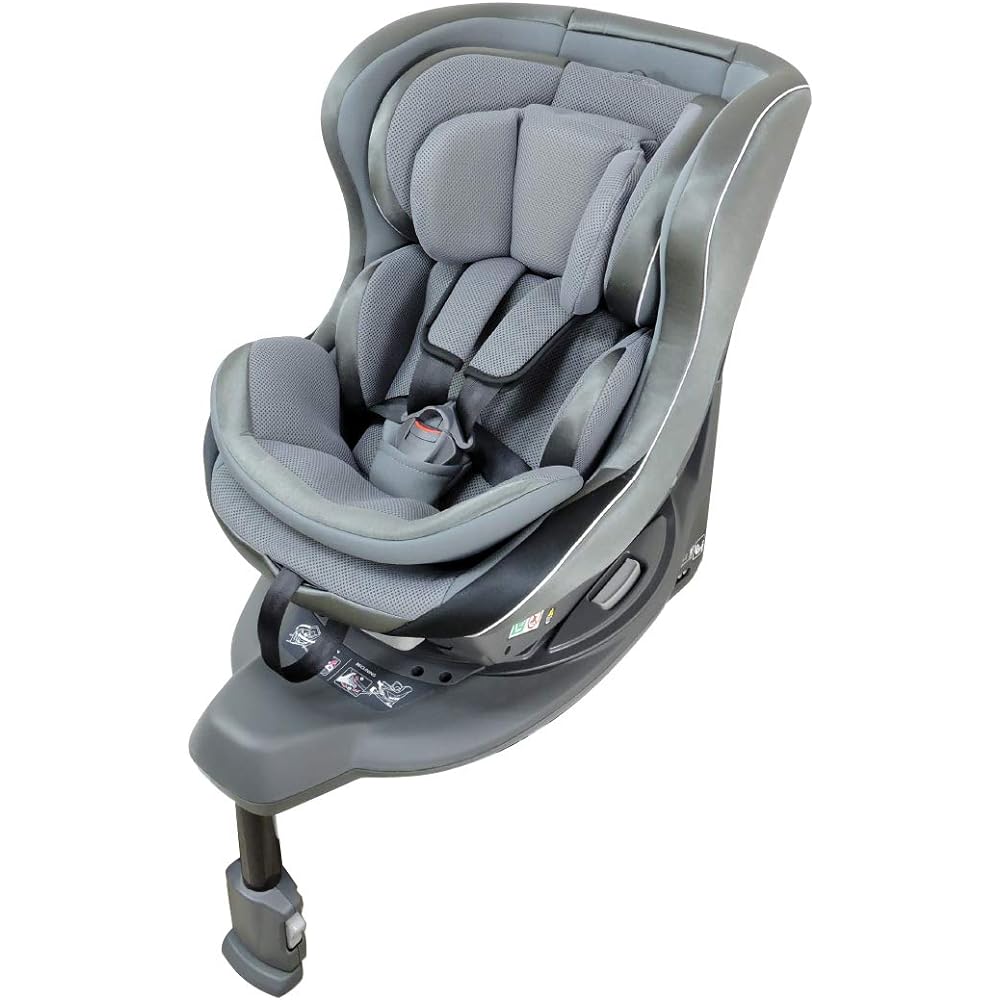 Dolmy ISOFIX Fixed Child Seat Lehmann LaCour ISOFIX Luna Gray (35103) From Newborn to 4 Years and 0 Months Manufacturer (4 Year Warranty)