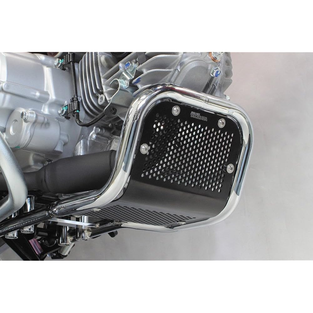 Special Parts Takegawa Engine Guard Kit Chrome Plated/Black Alumite Cross Cub 50 (AA06) Cross Cub 110 (JA45) 06-00-0009
