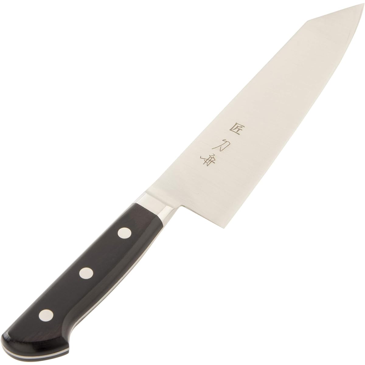 Toshu Giken Knife Stainless Steel Cutting Santoku Knife 180mm "Takumi Toshu" Japanese Knife Made in Japan 123011