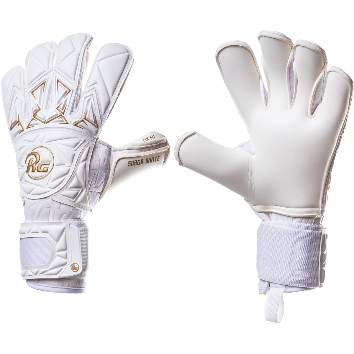 Genuine (R.G.) RG Goalkeeper Gloves High Model Japan Limited Snaga White Contact White Grip S White