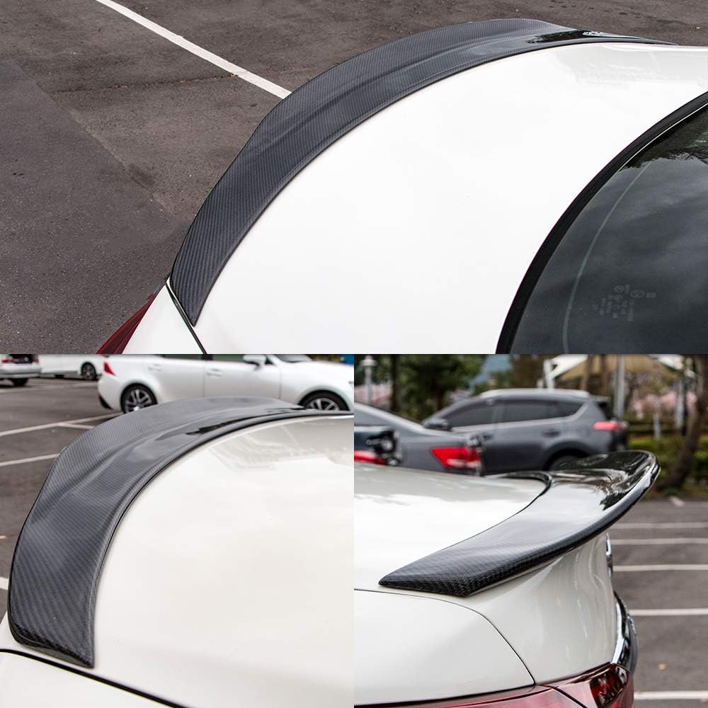 Aerobon Real Carbon Fiber Trunks Poiler 2014-2020 Lexus (XE30) IS250 IS300 IS350 Sedan (H+Style)