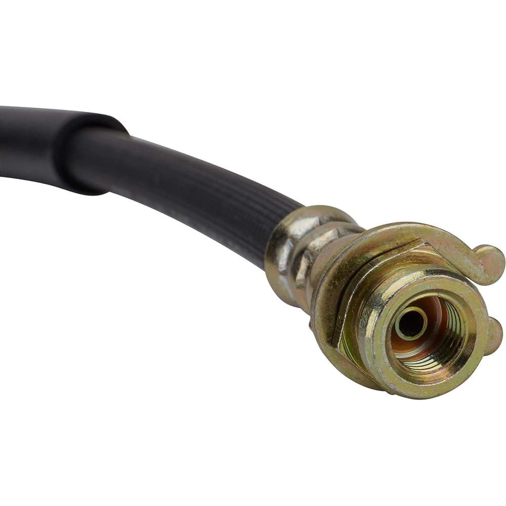 SPEEDWAY MOTORS Rubber Brake Line Horse Set 7/16 Inch -20 For Caliper