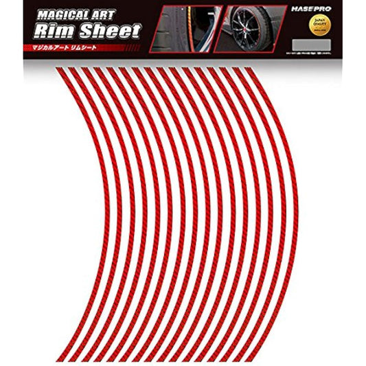 HASEPRO Magical Art Sheet [Rim Sheet] (Red) 19 inches (General Purpose) MSRIM-19R