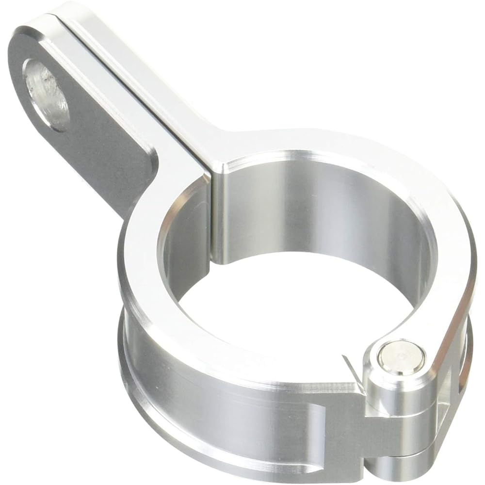 Aluminum billet fork clamp 35mm 35φ Silver Turn signal stay Mirror stay SR400 CBX1000 CB900 CB750 CBX400F JADE RZ250 CP1338-35S