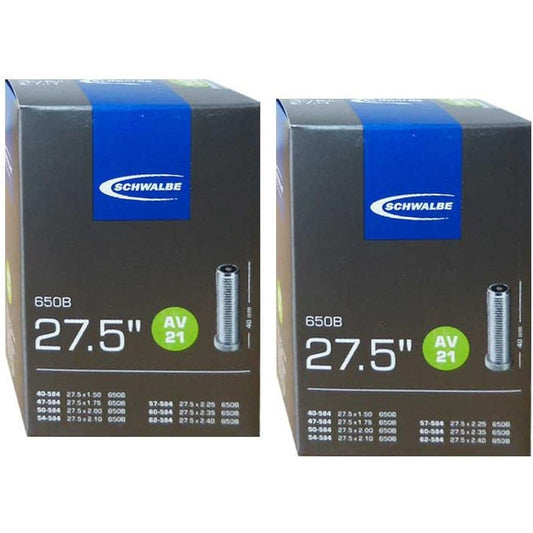 Set of 2 SCHWALBE 27.5 x 1.50/2.40 tube 650B American style 40mm valve 21AV [parallel import goods]