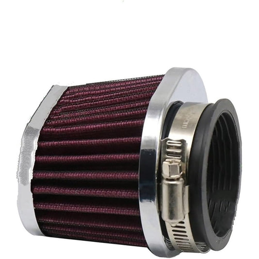 Motorcycle Breather Filter For Yama & Ha For Kawasaki For Suzuki For Honda & Da Motorcycle Air Filter Motocross Carburetor Intake Filter (Color: 60mm)