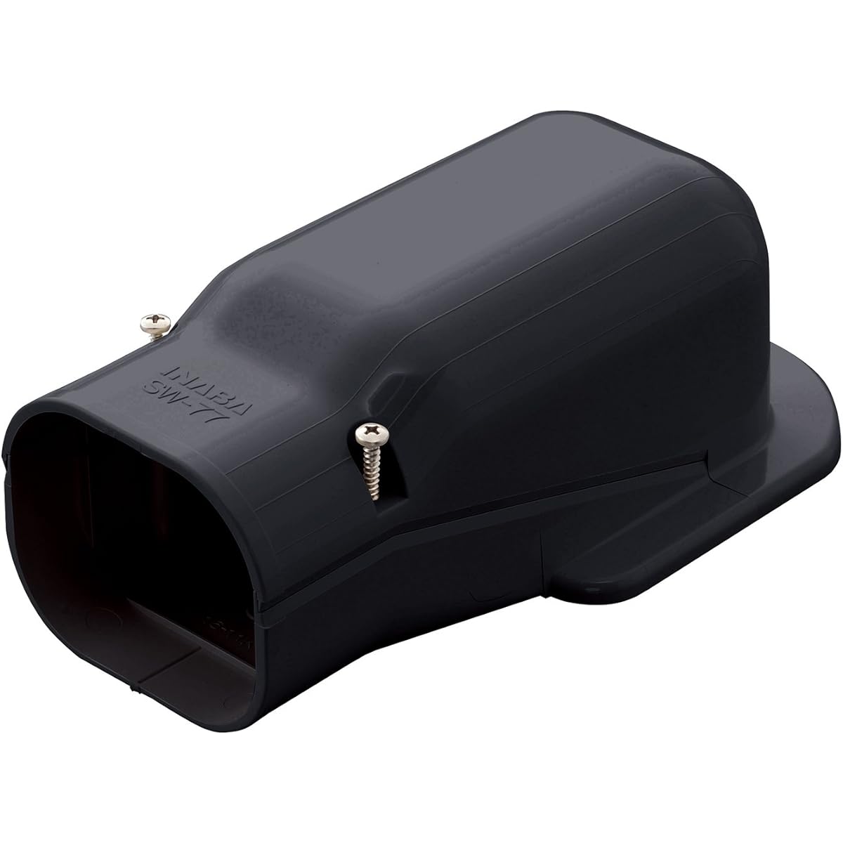 Inaba Denko Plumbing Decorative Cover, Wall Corner, For Extracting from the Wall, Black, 20 Pieces SW-77-K (20)