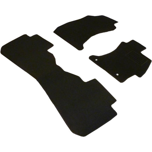 Fenice Car Mat Floor Mat Domestic Production (Subaru Forester SJ Series) <Original Hook Only> Black Non-slip Shape Resistant to Slip Car Mat (Car Parts Specialty Store)