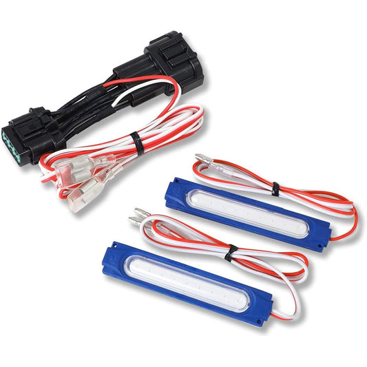 YOURS. KICKS Exclusive Bumper LED Illumination [Blue] KICKS Custom Parts Accessories Dress Up Nissan Y27-3352 [5] S