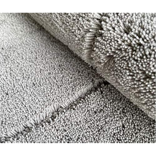 High density, fluffy, extra large, antibacterial, deodorizing, washable, functional, simple, entrance mat, bath mat, extra large (cool gray, 90x120)