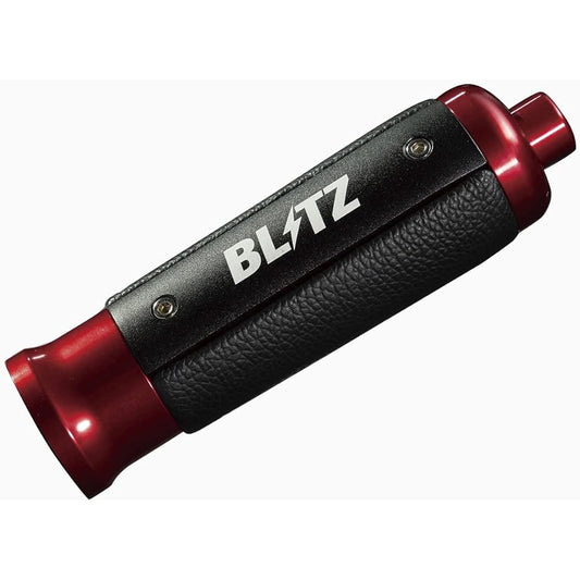 BLITZ Handbrake Lever GR86 86 BRZ Aluminum & Leather BLACK/RED ZN6 ZN8 ZC6 ZD8 13851