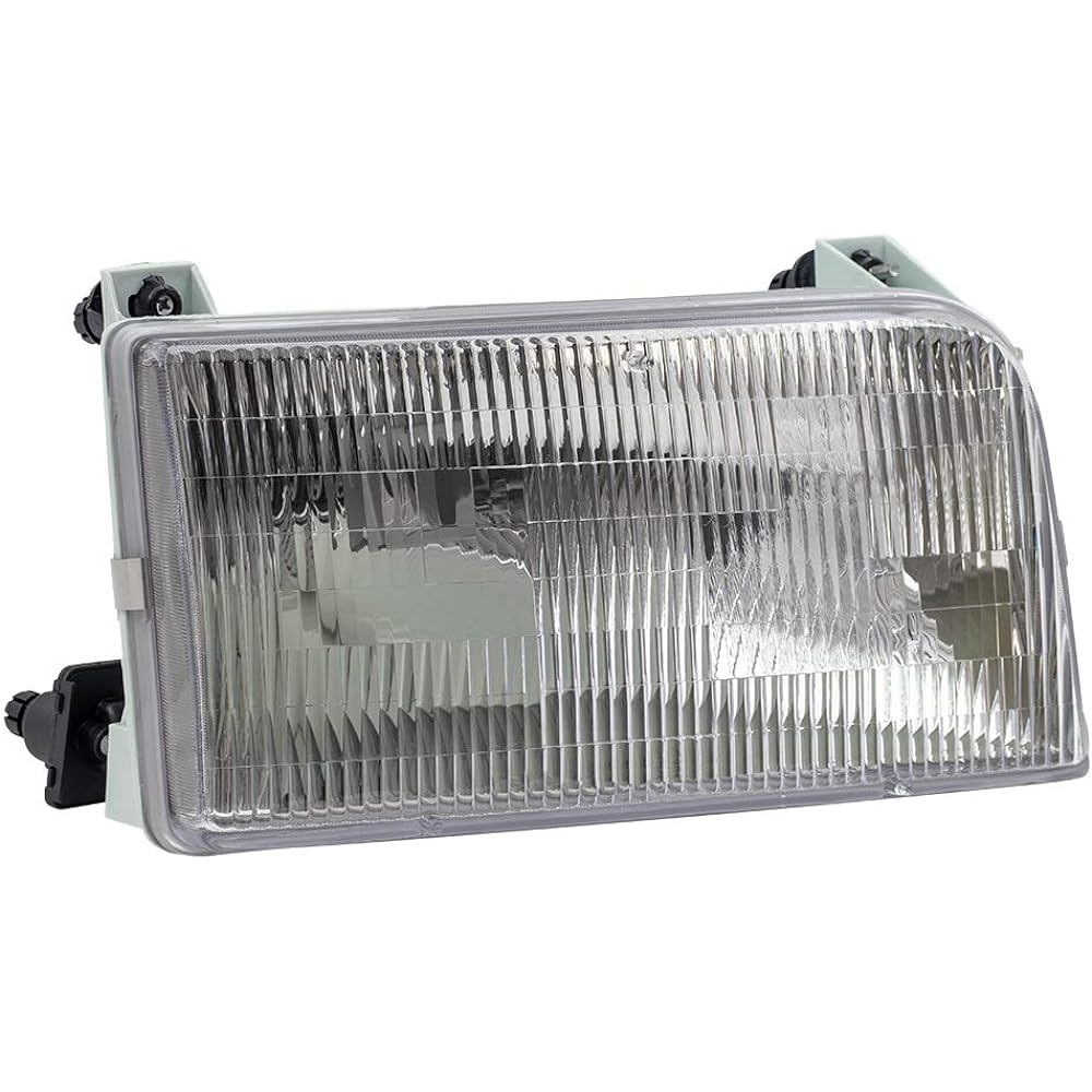 BROCK replacement driver and headlight for passenger seats 1992-1996 F150 Pickup truck F2TZ13008B F2TZ13008A