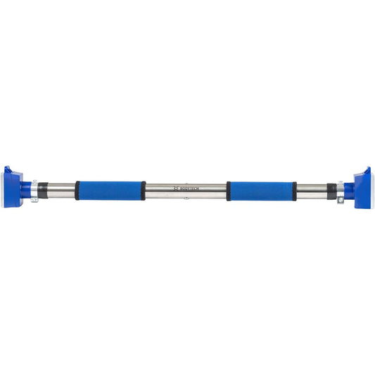 Bodytech Pull Up Bar, Pull Up Bar, Muscle Training, Door Gym, Tension, Pull Up Bar, 72~93cm, No Screws Required, Load Capacity 300kg, Gloves Included BTS02CM014 Blue