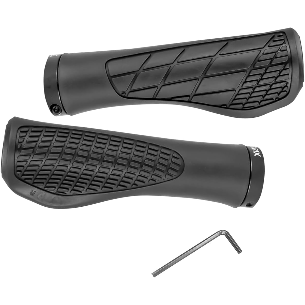 GORIX Bicycle Grip Bicycle Grip Ergo Design Handle Grip Cycle Grip Grip Replacement Lock-on Cross Bike MTB Mini Velo Customization (GQG22)