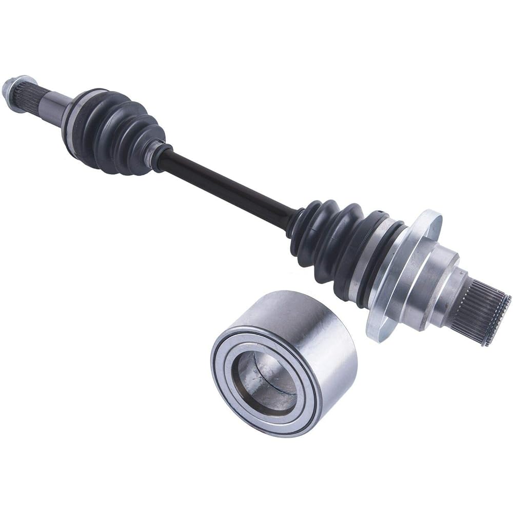 East Lake Axle Rear Right CV Axle & Wheel Bearing Compatible with Yamaha Grizzly 660 2003 2004 2005 2006 2007 2008