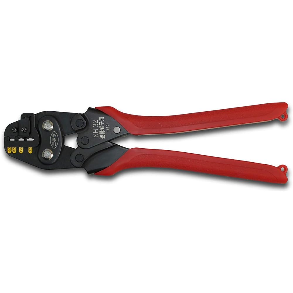 Nichifu Tenmu Kogyo Crimping Tool Handle Color: Red NH- 32 Atchaku Koug