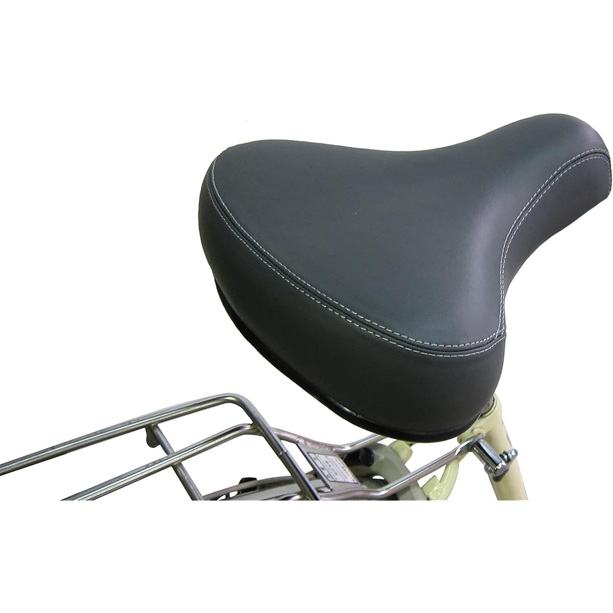 Matsuyo Seisakusho JUSTEK JT-5693 Large soft saddle for general cars, gray (with black dovetail)