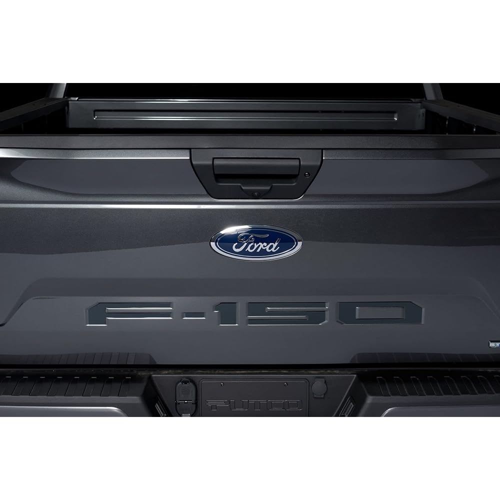 PUTCO 5559BPFD 2021-2022 Ford F-150 (Cut letter/Black Platinum) Tail gate