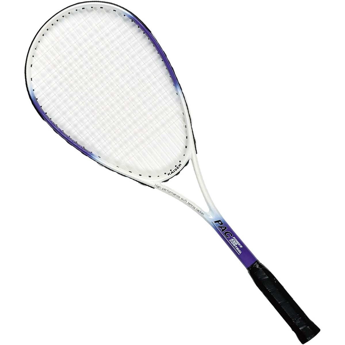 Kaiser Softball Tennis Racket KW-926 with integrally molded case for practice