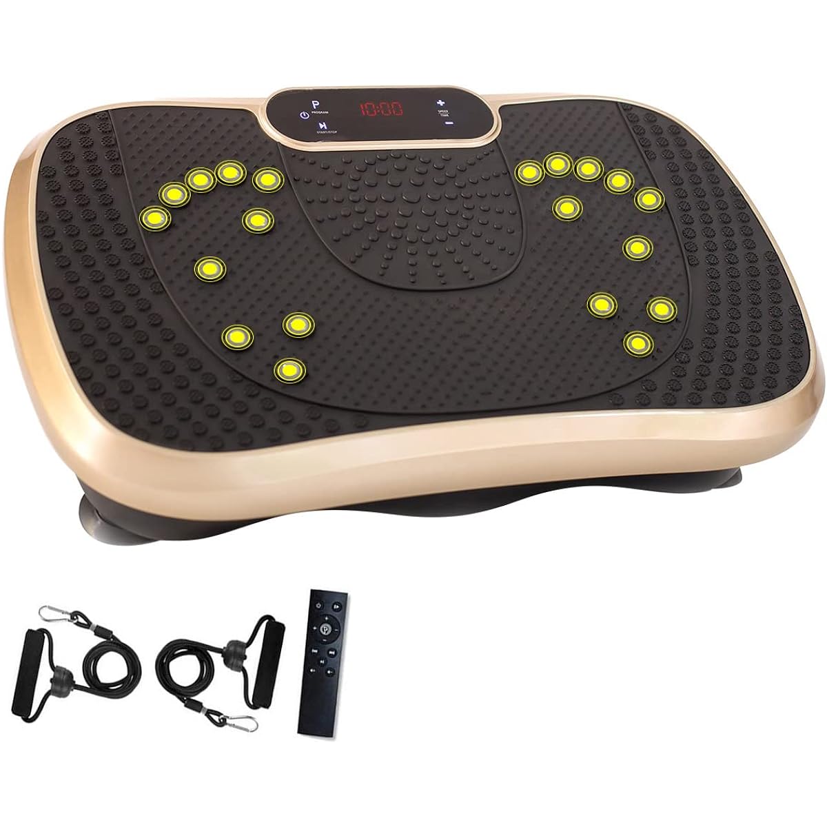 AORTD Bulbul Vibration Machine, Up to 22,700 Times/15 Minutes Vibration, Home Vibration Machine, Shaker Type, Remote Control Compatible, LCD LCD Panel, Music Player Function, Health Equipment, Whole Body Vibration, Fitness Machine, Japanese Instruction M