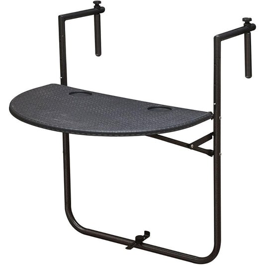 Takeda Corporation/Garden Table/[Ratan style balcony table] 60 x 63.5 x 73cm/BY-60BR Brown
