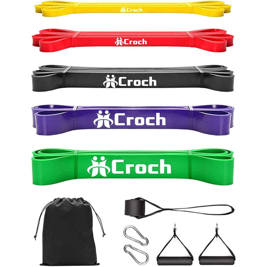 Croch Training Tube, Pull-Up Tube, Fitness Tube, Rubber Tube, Stretching, Muscle Training, Exercise Band, High Strength, Durable, Pull-up Aid Tube, Training, Yoga, Unisex NT40092