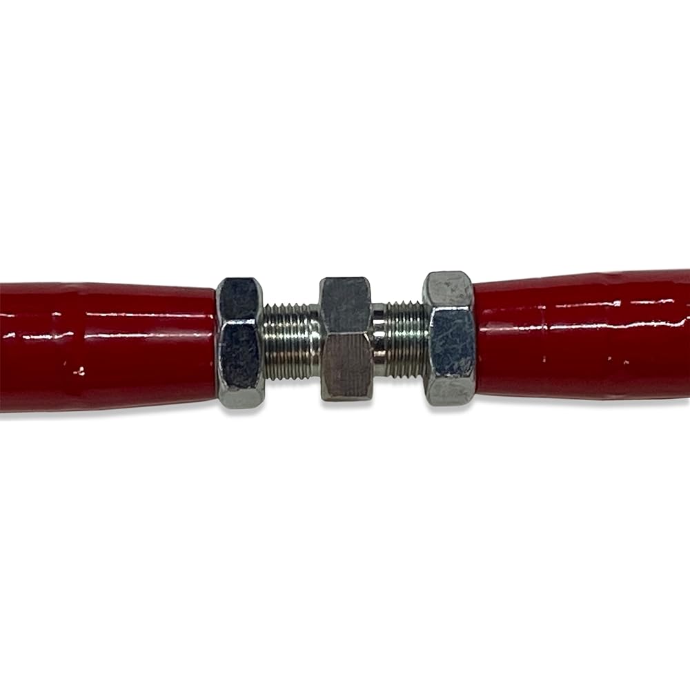 SPOHN D09-1500-104R Adjustable rear hard pancer track bar polyurethane buying 2009-2022 Dodge Lamb 1500 Truck (red)