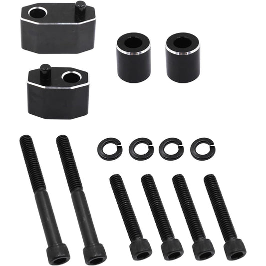 Street Glide Driver Floorboard Extension Floorboard Expansion Kit 1" 2009-2017 2018 2019 2020 2021 Touring Models Road King Electra Glide Road Glide with Bolts and Spacers