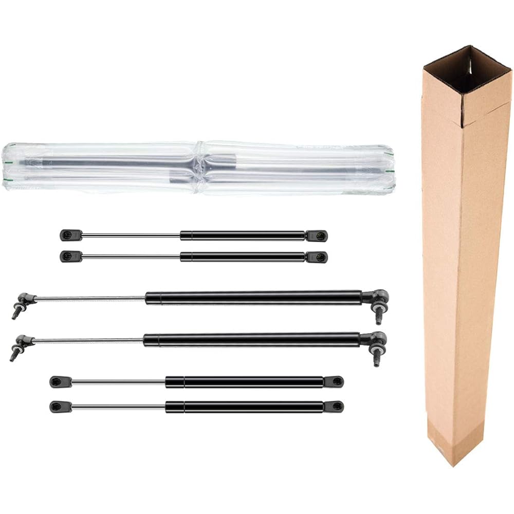 A-PREMIUM Bonnettail Gate and Rear window Lift Support Shock Struts Grand Cherokee WK WH 2005-2010 GS535