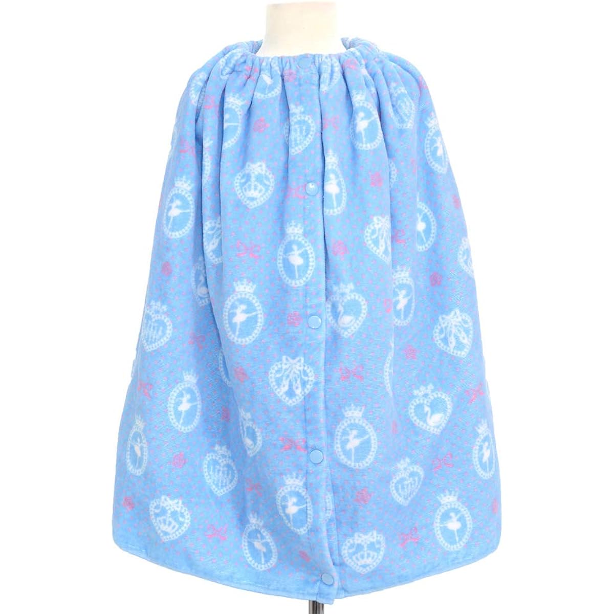 COLORFUL CANDY STYLE Wrap Towel Girls Pool Towel Imabari Wrap Towel Kids 64cm Length Ballerina Nine Mirror N4903100