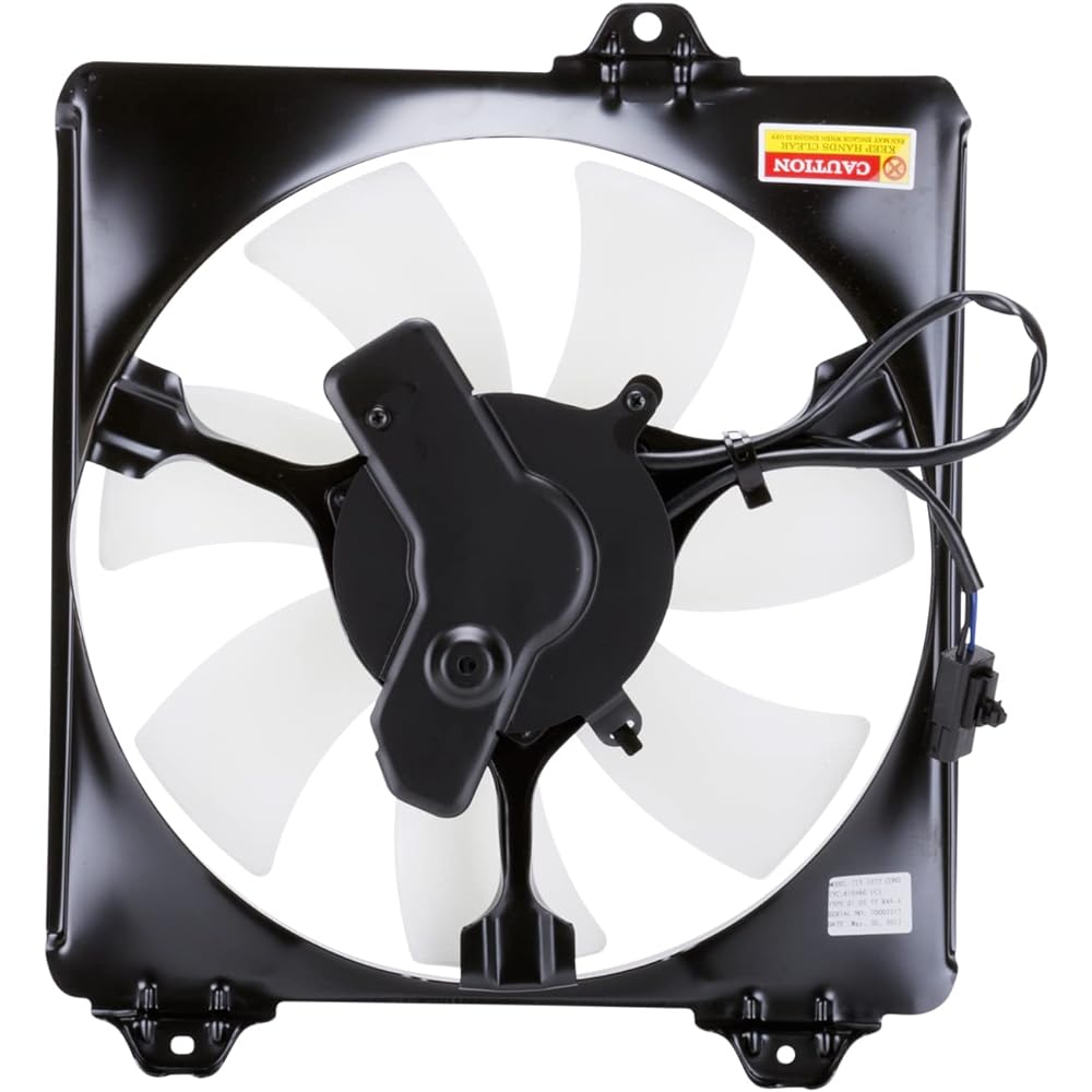 TYC 610460 Toyota RAV4 Exchange Condenser Cooling Fan Sembris