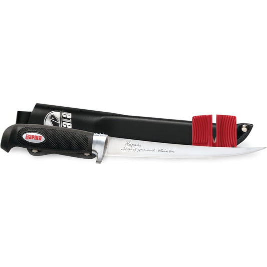 Rapala4 Soft Grip/Single Fillet Stage Sharpener/Sheath