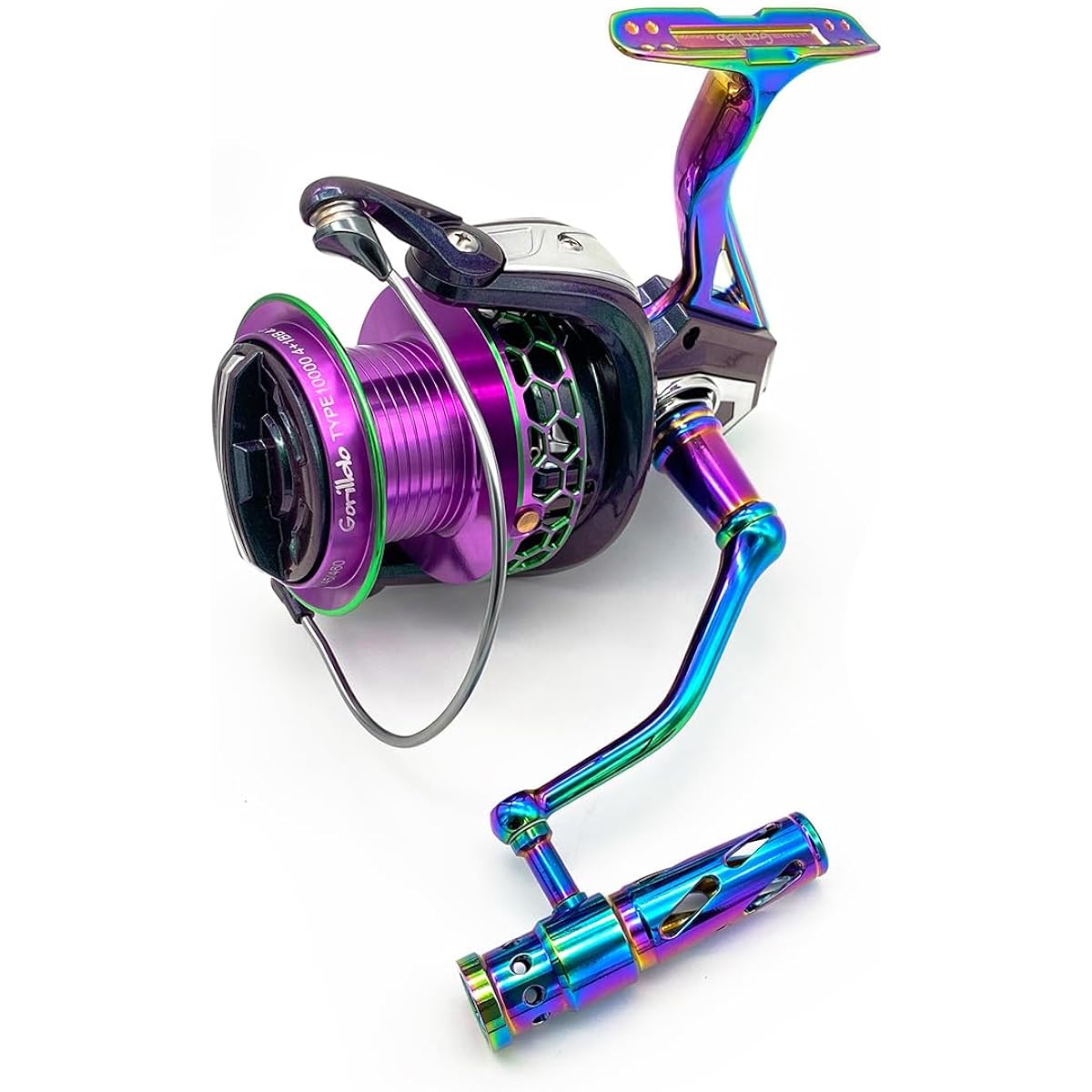 Orludo Fishing Gear Spinning Reel ULTIMATE Gorildo 10000 Big Game Throwing Fishing Rock Throwing Bukkomi Driving Rock Shore Tuna Casting Compatible Model qb010301