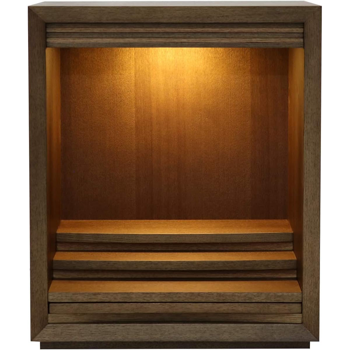 Mini altar without door "Waltz" No. 14 Main body only Walnut veneer Height 42.5cm No. 14 W