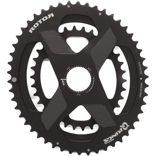 Rotor DM Q-RINGS Direct Mount OVAL Chainring Direct Mount (53×39T) [Parallel Import]