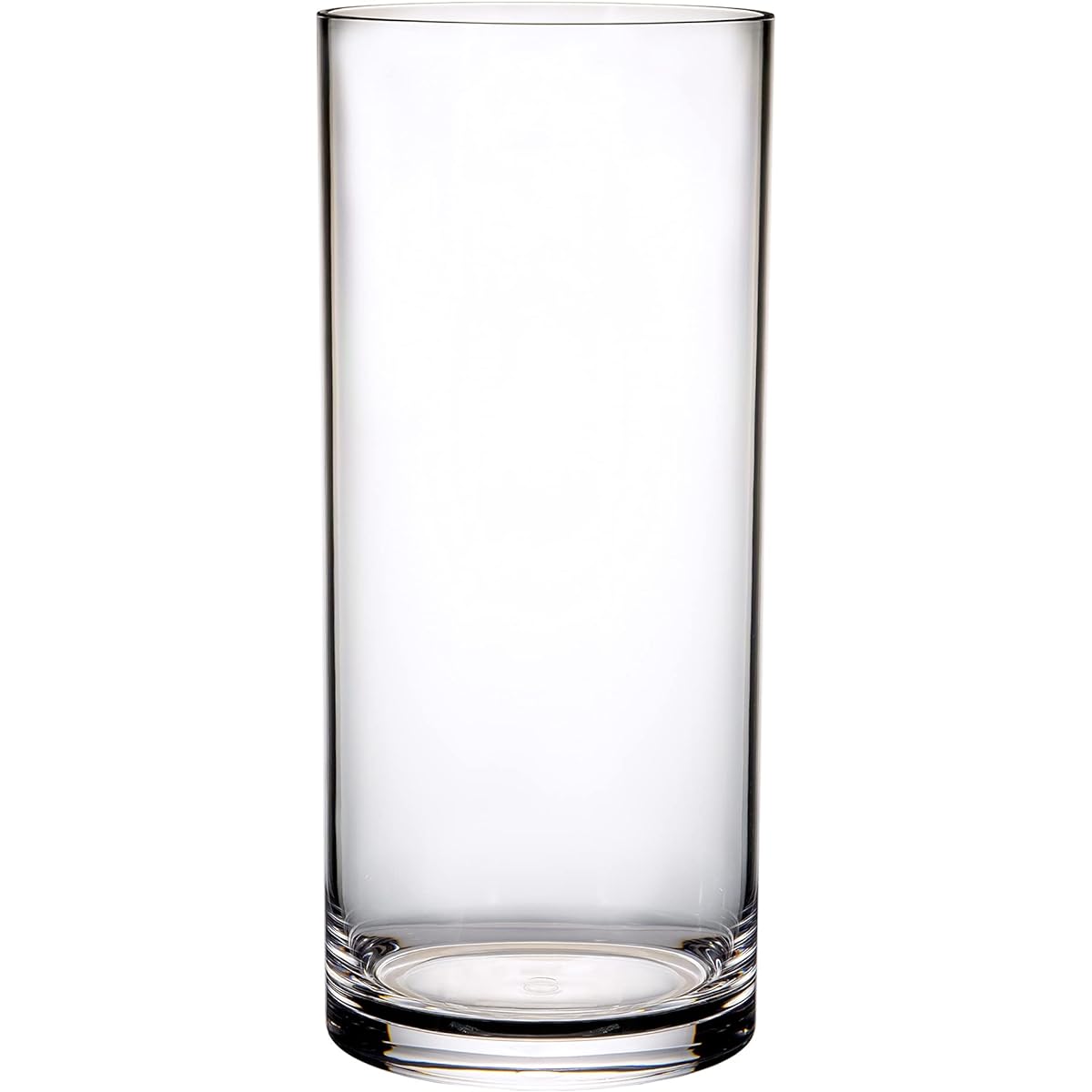 FOYER Unbreakable Vase Flower Base Polycarbonate Stylish Height 40 cm Width 17.5 cm Large 2300038