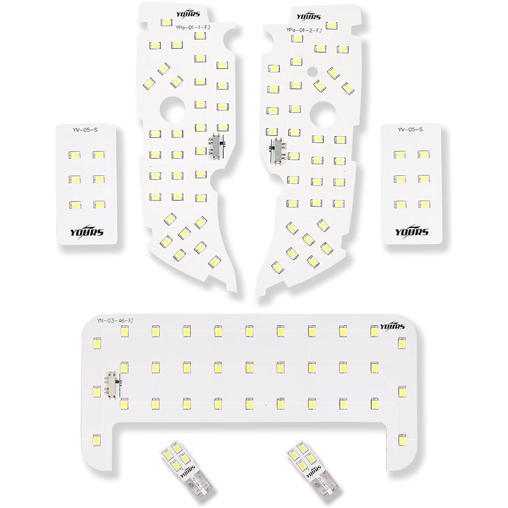 YOURS Toyota Prius α ZVW40 ZVW41 (car without sunroof) (with dimming adjustment) Specially designed LED room lamp set (with special tools) PRIUS custom parts accessories dress up TOYOTA prius-alfa-room-led-n [2