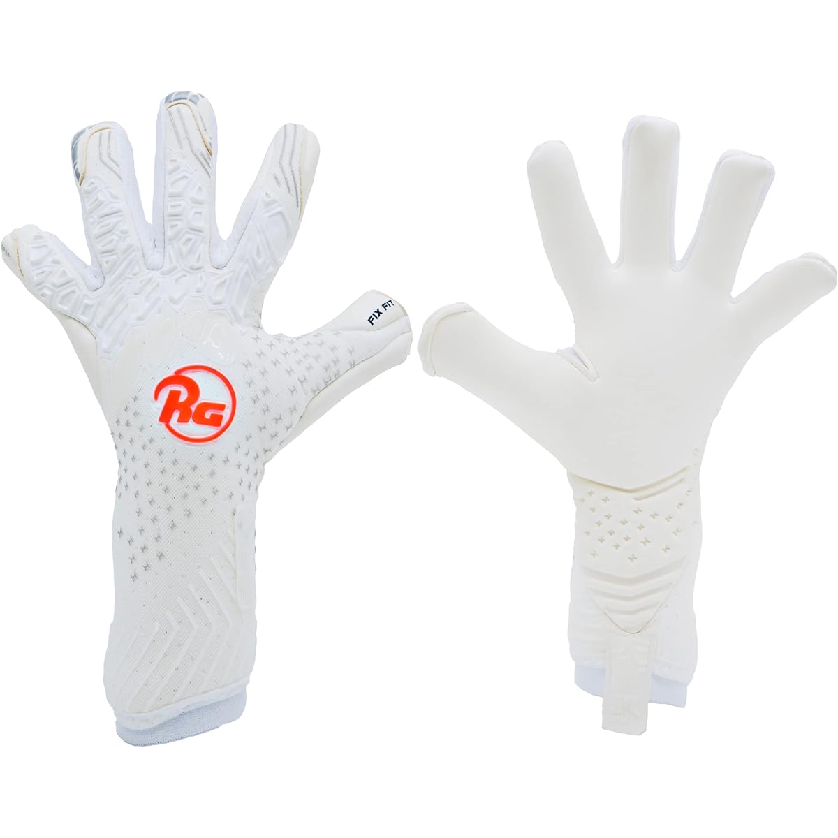 Regular (R.G.) RG Goalkeeper Gloves High Model Aversa 2023 Aversa Contact White Aversa23
