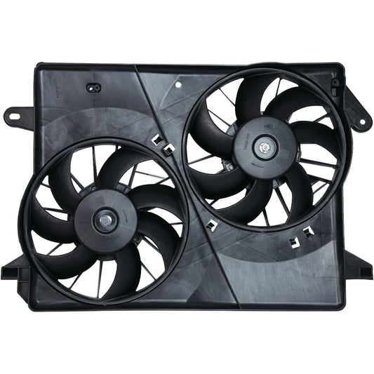 TYC 621160 Cooling Fan Sembris 2005-2008 Chrysler 300 Black