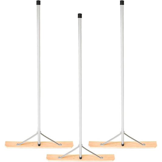 UNIX Baseball Ground Maintenance Dragonfly Wooden Rake Plate 80cm Width 3 Pieces BX78-73