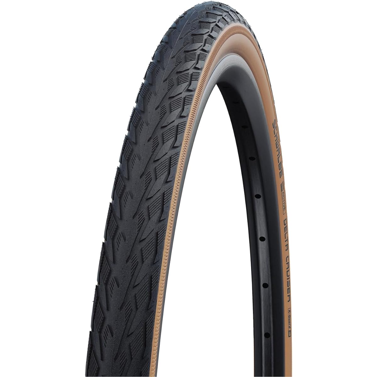 SCHWALBE Delta Cruiser HS 431 K Guard Bicycle Tire with Wire Beads
